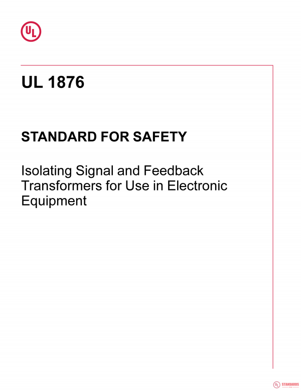 UL 1876 PDF UL 1876 PDF